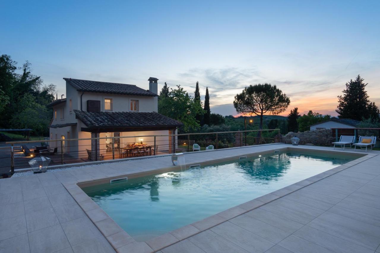 Villa Oliva - Pillo Holiday Villas Gambassi Terme Exteriör bild